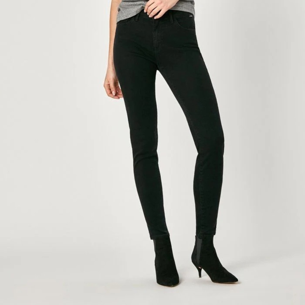 Mavi black skinny jeans